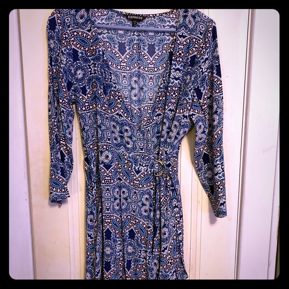 Express wrap dress
